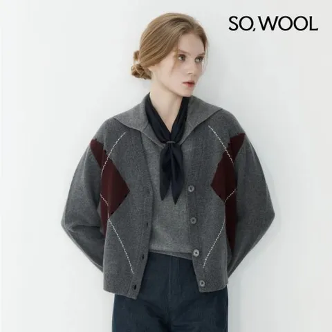 쏘울 26FW 로얄 캐시울100 가디건