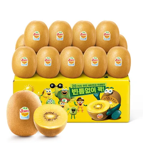 제스프리 썬골드키위 왕점보 20개 총3.1kg(개별 155g내외)