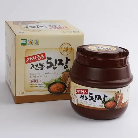 담가온 백정자명인 재래식 집 된장 1kgX2