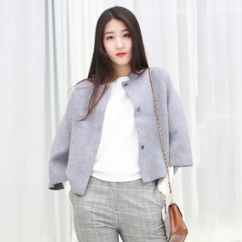 케이프 버튼 가딘건 KT016