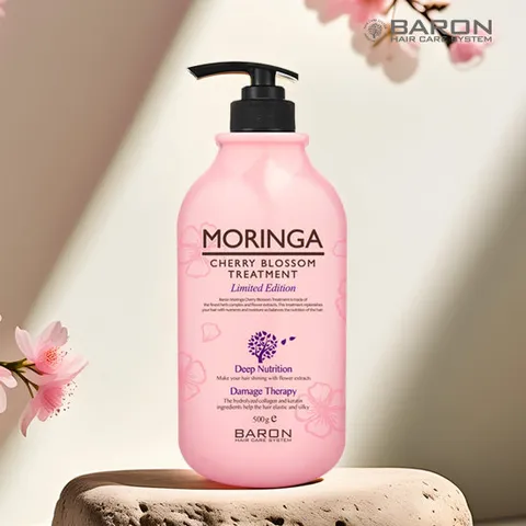 [바론] 모링가 체리블라썸 트리트먼트 500g
