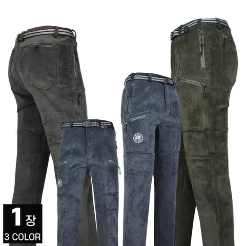 [모스트젠틀맨]WFD1W기모골덴 겨울 남성 세련된 골덴바지 등산 등산복 작업복 빅사이즈 아웃도어