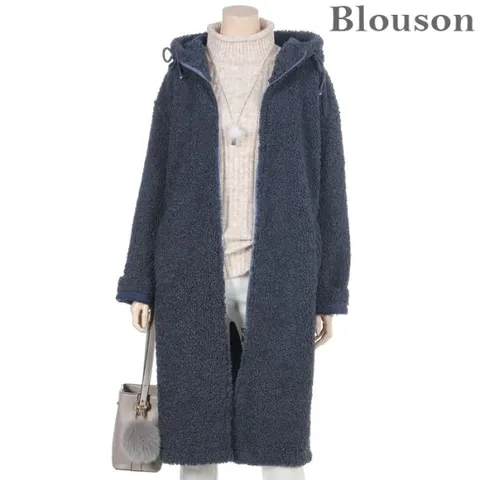 [한정/특가]후드 테디베어 롱 점퍼_[B1811JP601D]