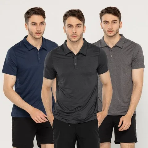 지프라브 남성 PK 기능성 스포츠 카라 반팔티셔츠