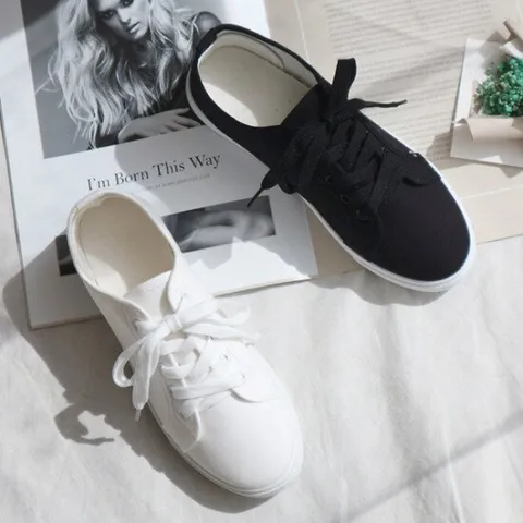 데일리 스니커즈 심플 2컬러 여성단화 운동화 B03