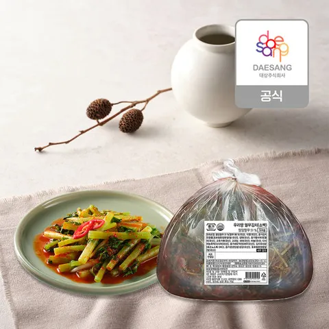 종가 우리땅 열무김치 5kg