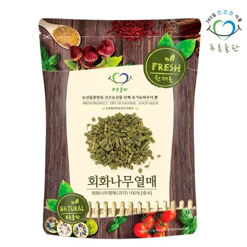 푸른들판 건조 회화 나무 열매 500g 괴각 괴실 열매 차