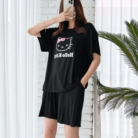 [민트위니]헬로키티세트 정품 투피스 홈웨어 상하의 세트