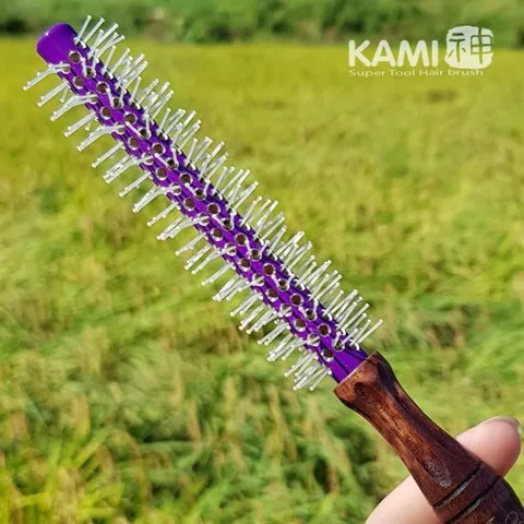 카미 세라믹 가시롤 볼륨브러쉬 1호 전문가용 헤어 드라이롤빗