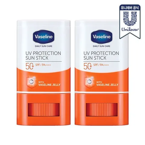 [5%더블][무료배송] 바세린 UV 프로텍션 선스틱 15g x 2개
