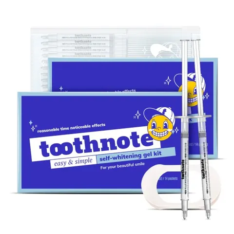 투스노트 셀프 치아미백 화이트닝겔 4주분