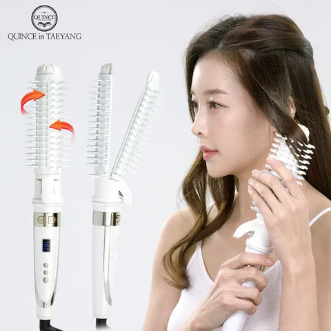 퀸스IN태양 오토롤링 브러쉬고데기 시즌2 자동회전 뽕 뿌리볼륨 매직 볼륨웨이브 구르프 빗 판고데기 헤어롤탈착 봉고데기사용가능 해외겸용
