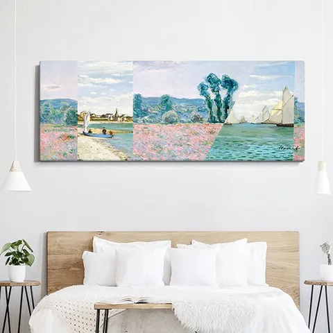 에덴미술 명화 70종 캔버스액자 와이드 초대형 186X70cm