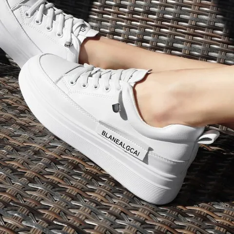 [한정수량/빠른출발] 바닐라슈 론티아 밴딩끈 키높이 스니커즈