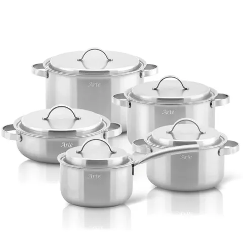 퀸센스 아르테 통5중 스텐냄비세트5종A(편18,양20,24,전24,곰28)