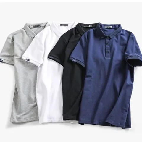 SHJ 4컬러 카라티 슬림핏 반팔티 카라넥 남성티셔츠