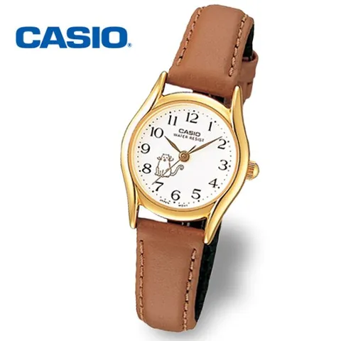 [정품] CASIO 카시오 LTP-1094Q-7B8 여성 수능 가죽 손목시계