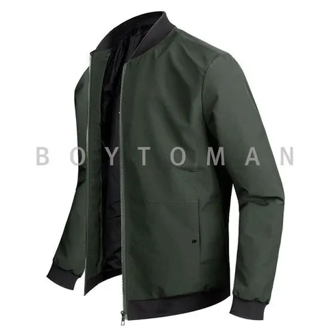 [보이투맨]XO115 남성 항공점퍼 블루종 잠바 자켓 봄버 바람막이