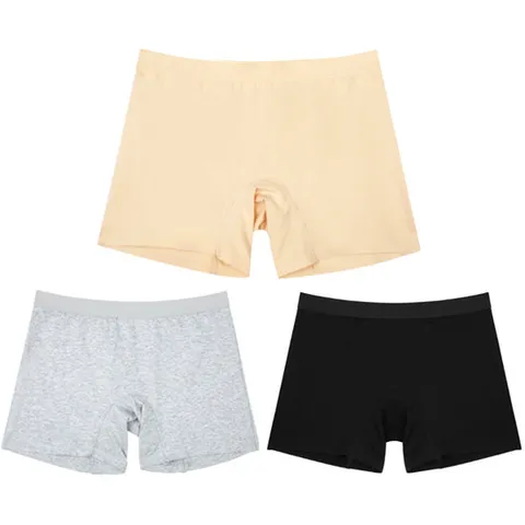 여성 드로즈 사각 심리스 노라인팬티 사이즈 M-2XL 3종세트