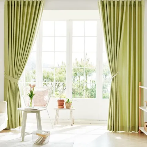 겐트 아일렛 암막커튼 중형+커튼봉세트