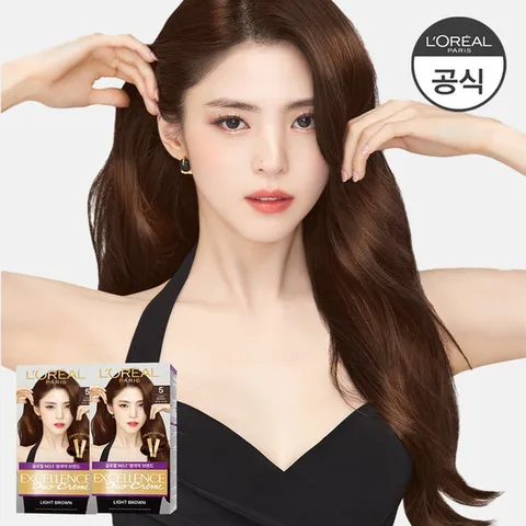 [로레알] [2개] 엑셀랑스 듀오크림 염색약 9종 택1