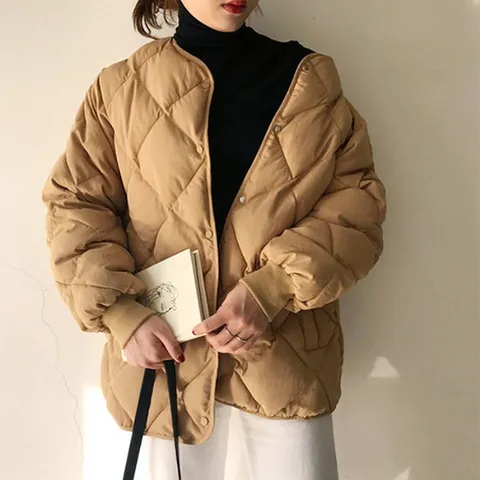 [이쁘다] 브레드 퀼팅 패딩 점퍼