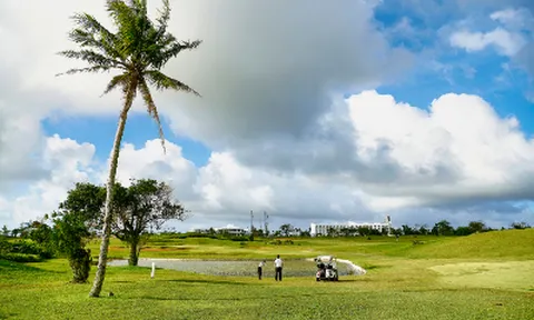 [오전출발/꽉찬일정]괌 골프 5일 골프리조트 매일18홀라운드 9홀서비스라운드 파인이스트CC 파인이스트골프리조트(구)스타츠 2인라운드 수하물23kgx2개 진에어 인천출발