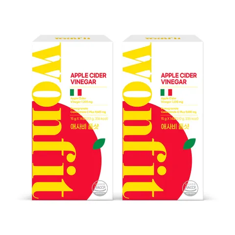 원핏 애사비 폼샷 2박스 (28포) 애플사이다비니거 +할인쿠폰