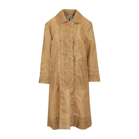 [해외배송][두라치 밀라노] 테크니컬 레더 이펙트 레인코트 SS25O03 065 CER BR04 +할인쿠폰