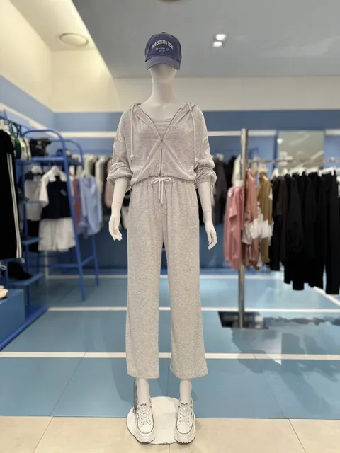 [현대백화점] 오우오 OWO 클립나시SET W4M42ST07 여성 여름용 3피스 트레이닝세트 +할인쿠폰