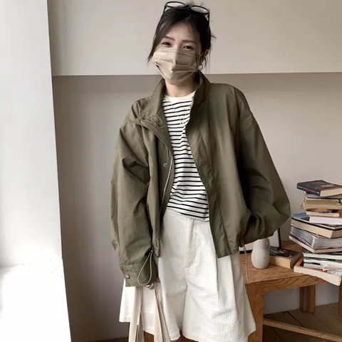 자켓 재킷 점퍼 박시 야상 바람막이 여성 +할인쿠폰
