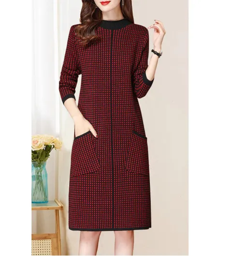 [ 플러스샵][쉐바] 리하이니트원피스