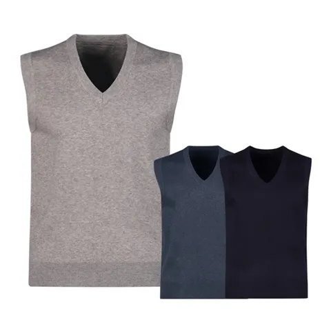 보스케 남성 겨울 골프웨어 골프 브이넥 울 니트 조끼 L3671 +할인쿠폰