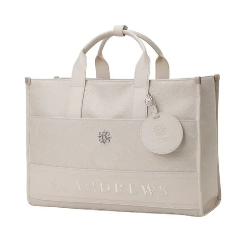 [현대백화점] [♬*30만원이상*구매시_세인트앤드류스-골프공증정♬][세인트앤드류스] (821E1BB051) 여성 자카드 패턴 레더 믹스 카트백 +할인쿠폰