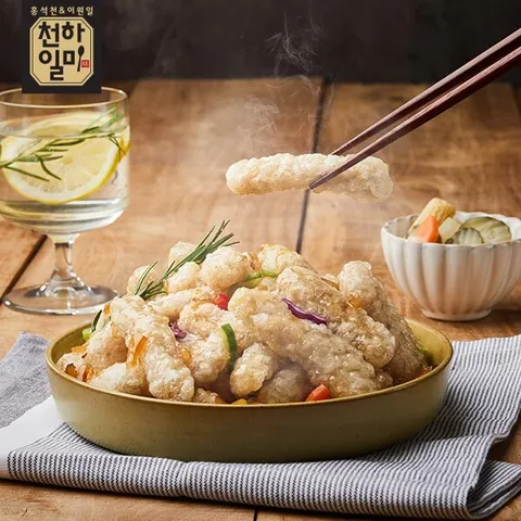 천하일미 홍석천 이원일 찹쌀 탕수육 300g 5팩 소스5팩