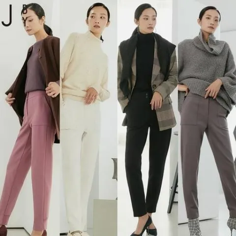 [런칭가 69900원]J by 21FW 폰테 팬츠 1종