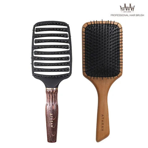 아타라 데일리 드라이 볼륨세팅 헤어브러쉬 2종세트(패들쿠션/벤트)