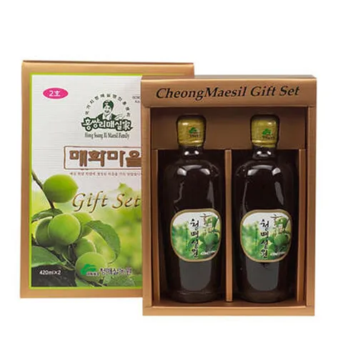 [홍쌍리청매실] 청매실원 (420mlx2병)/선물세트 2호