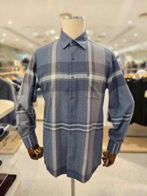 [현대백화점] 닥스셔츠 (양말증정) DLW3SHCL141-E1 25년 FW 기모 체크 남방 +할인쿠폰