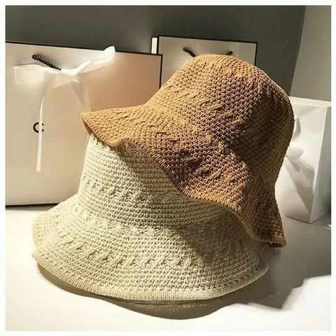 여자 짜임 햇빛 사파리 선캡 성인 왕골 여성 썬캡 망 +할인쿠폰