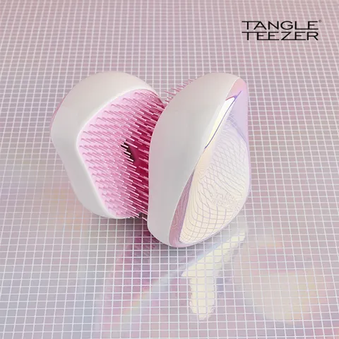 [.][탱글티저] 컴팩트 스타일러 핑크 홀로그래픽