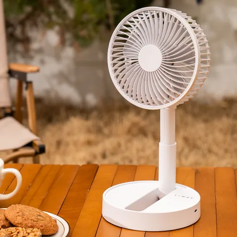 리웨이 탁상용선풍기 접이식 캠핑용 무선 BLDC 선풍기