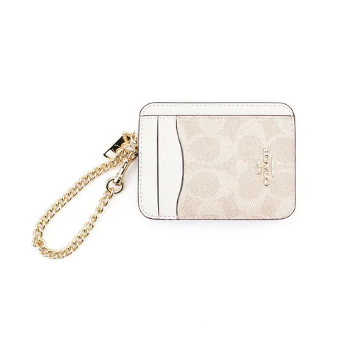 코치 카드지갑 가죽 코인 카드슬롯 여성 명품 동전지갑 SANDCHALK CW883IMXDM +할인쿠폰
