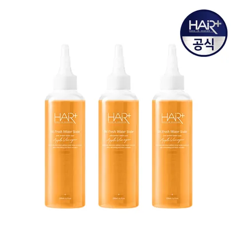 [헤어플러스]오프레시 애플비니거 헤어식초 워터 스케일러 200ml 3개
