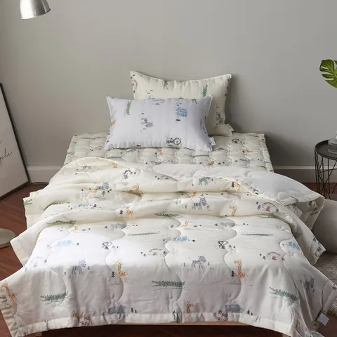 아밍 애니멀팜 풍기인견 여름이불 S