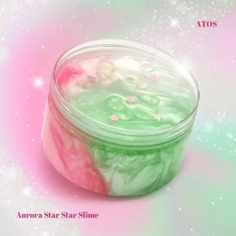아트박스/문구앤토이스 [아토스] 오로라 별별 야광슬라임 (낱개) 랜덤발송
