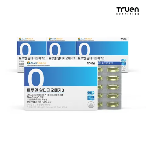 [4박스] 트루엔 알티지오메가3 알래스카 파랑이