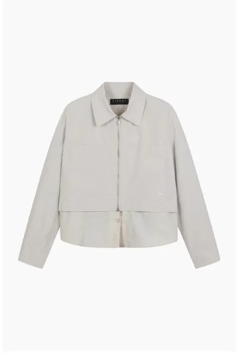 [현대백화점] 시슬리 핸즈 밑단 배색 이중 점퍼 SAJP36431