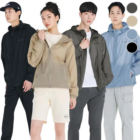 [체이스컬트] 공용 HOOD 초경량 바람막이 JUMPER/4Color +할인쿠폰