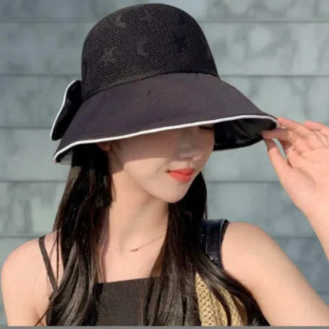 여성 외출 자외선차단 넓은챙 버킷햇 벙거지 모자 +할인쿠폰